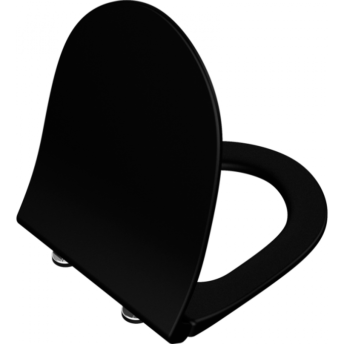 Крышка-сиденье VITRA SENTO с микролифтом, матовая черная 120-483-009 Крышка-сиденье VITRA SENTO с микролифтом, матовая черная 120-483-009