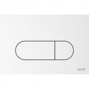 Панель смыва VITRA ROOT ROUND белая