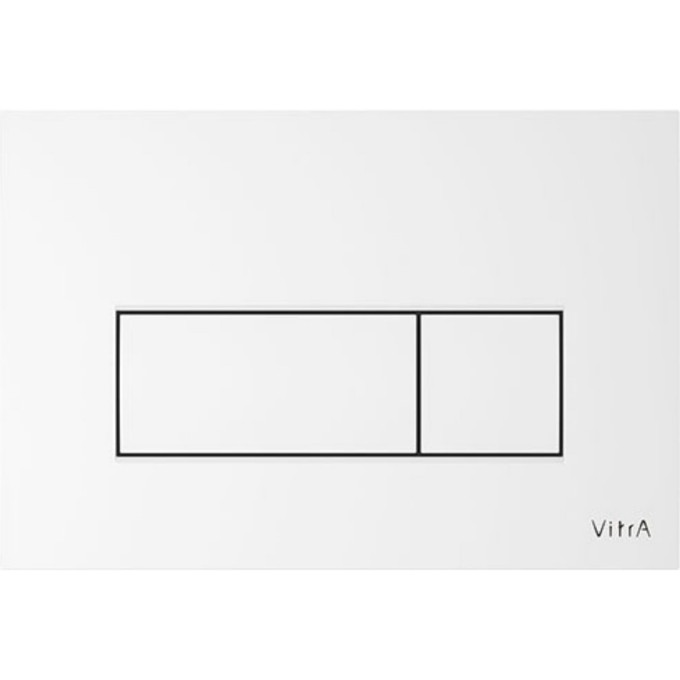 Панель смыва VITRA ROOT SQUARE белая 740-2300