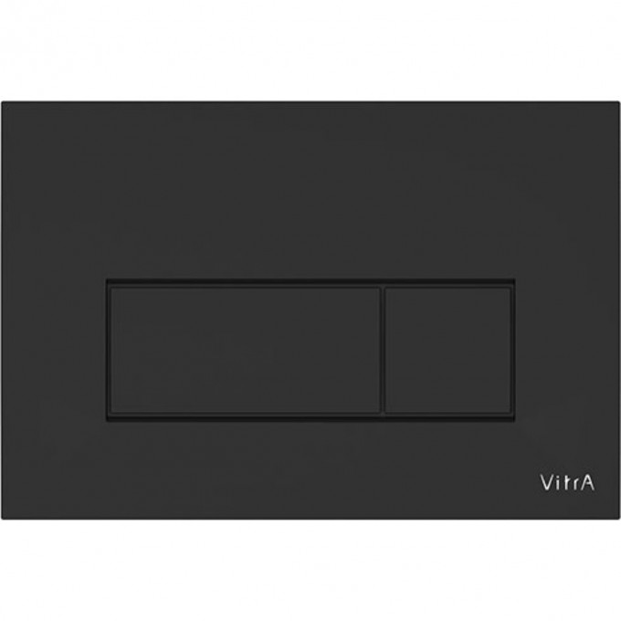 Панель смыва VITRA ROOT SQUARE матовый черный 740-2311