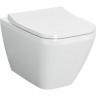 Подвесной безободковый унитаз VITRA INTEGRA SQUARE 7082B003-0075