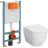 Унитаз c инсталляцией VITRA MIA ROUND 9873B003-7205